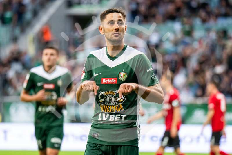 Piłka Nożna: Betclic 1 liga. Slask Wroclaw - GKS Tychy. - Agencja Fotograficzna